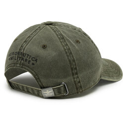 

Бейсболка Aeronautica Militare 231HA1133CT2476 Verde Militare 07237, Зелений
