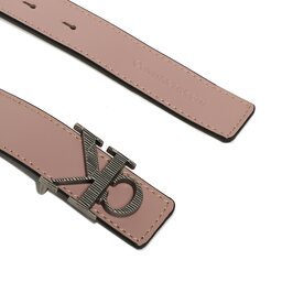 

Жіночий ремінь Calvin Klein Jeans Mono Hardware Leather Belt 30mm K60K610364 TQU, Рожевий