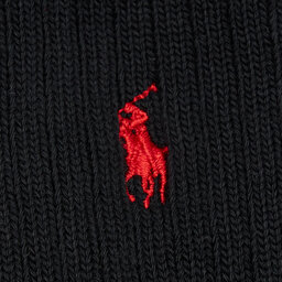 

Високі чоловічі шкарпетки Polo Ralph Lauren 449876014001 Black Red Pp, Чорний