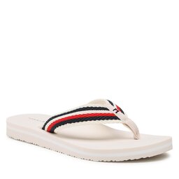 Tommy Hilfiger Flip-flops Tommy Hilfiger Essential Comfort Sandal FW0FW07147 Feather White AF4