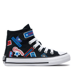 Converse Sneakers aus Stoff Converse Chuck Taylor All Star Easy-On Stickers A06356C Schwarz