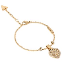 Guess Náramek Guess Heart Cage JUBB03 100JW YG