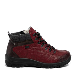 Rieker Botine Rieker L7144-35 Vișiniu