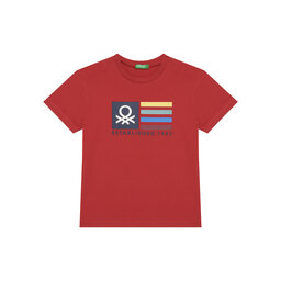 United Colors Of Benetton United Colors Of Benetton Футболка 3I1XC10Q4 Червоний Regular Fit