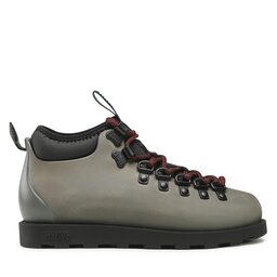 

Туфлі Native Fitzsimmons Citylite Bloom Full Metal Grey/Jiffy Black/Tart Red, Сірий