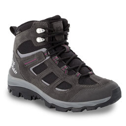 Jack Wolfskin Pārgājienu apavi Jack Wolfskin Vojo 3 Texapore Mid W 4042472 Dark Steel / Purple