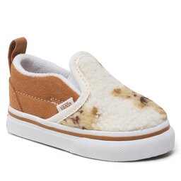 

Кросівки Vans Slip-On V VN0A5EFKBF01 Bear Hugs Brown/Multi, Коричневий