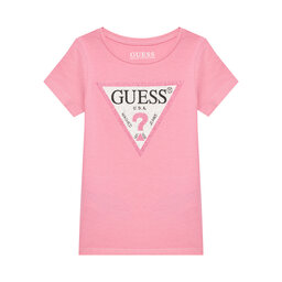 Guess Guess Marškinėliai J2YI51 K6YW1 Rožinė Regular Fit