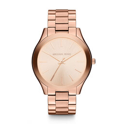 Michael Kors Karóra Michael Kors Slim Runway MK3197 Rose Gold/Rose Gold