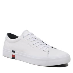 Tommy Hilfiger Sneakers Tommy Hilfiger Modern Vulc Corporate Leather FM0FM04351 White YBR