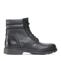 Tommy Jeans Чоботи Tommy Jeans Classic Tommy Jeans Lace Up Boot EM0EM00540 Чорний