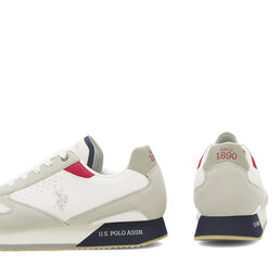 

Снікерcи U.S. Polo Assn. NOBIL003G Білий