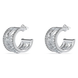 Guess Kolczyki Guess JUBE05 036JW Srebrny