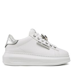 

Снікерcи KARL LAGERFELD KL62576K White Lthr W/Silver, Білий