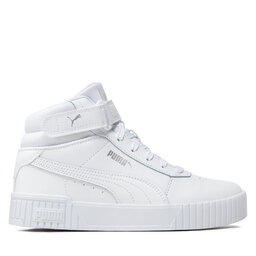 

Снікерcи Puma Carina 2.0 Mid Jr 387376 02 Puma White/White/Silver 02, Білий
