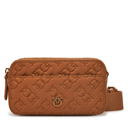 PINKO Torebka PINKO Camera Bag Mini PE 25 PLTT 104292 A1YB Brązowy