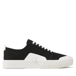 

Кеди Calvin Klein Jeans Skater Vulc Low Laceup Badge YM0YM00598 Black/White 0GJ, Чорний