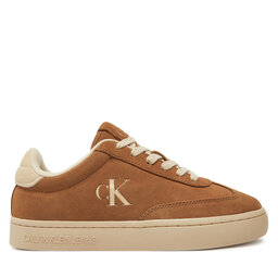 Calvin Klein Jeans Сникърси Calvin Klein Jeans Classic Cupsole Laceup Wt Wm YW0YW01833 Кафяв