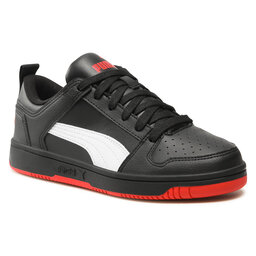 Puma Sneakers Puma Rebound Layup Lo Sl Jr 370490 13 Black/White/High Risk Red