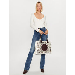 Tory Burch Torbica Tory Burch Ella Printed Tote 146967 New Ivory Pisces Dream 250