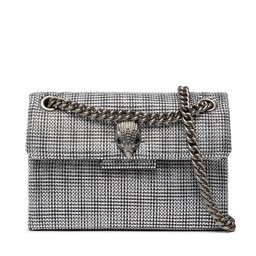 Kurt Geiger Kabelka Kurt Geiger Fabric Mini Kensington V 3036263609 Silver