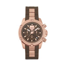 Plein Sport Часовник Plein Sport Hurricane PSDBA0623 Кафяв