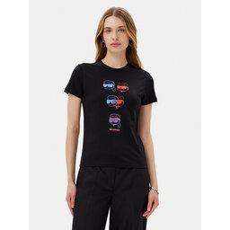 KARL LAGERFELD KARL LAGERFELD T-Shirt A2W17112 Μαύρο Regular Fit