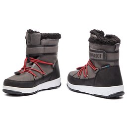 

Снігоходи Moon Boot Jr Boy Boot Wp 34051600002 Black/Castleroc, Сірий