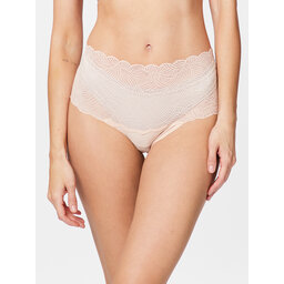Chantelle Chantelle Klasične spodnje hlačke z visokim pasom Soft Stretch C11G80 Bež