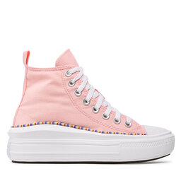 Converse Кецове Converse Chuck Taylor All Star Move Hi 272853C Розов