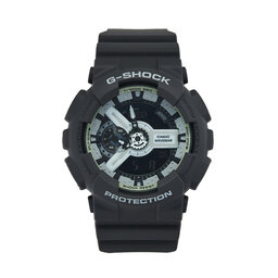 G-Shock Hodinky G-Shock Hidden Glow GA-110HD-8AER Sivá