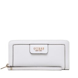 Guess Velká dámská peněženka Guess Slg Recap SWEVG8 96546 WHI