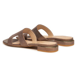 

Шльопанці Sergio Bardi 2003-07 Dark Beige, Золотий