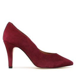 

Туфлі на шпильці Caprice 9-22403-29 Bordeaux Suede 549, Бордовий