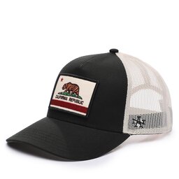 American Needle Шапка с козирка American Needle Valin Cali SMU679B-CALI Ivory/Black