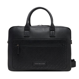 Tommy Hilfiger Brašna na notebook Tommy Hilfiger Th Monogram Computer Bag AM0AM13209 Černá