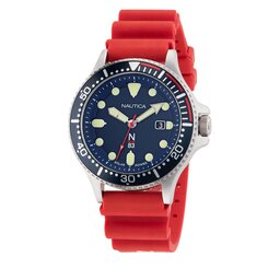 Nautica Klocka Nautica NAPCBS301 Silver/Blue