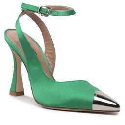 Pinko Sandali Pinko Liquirizia Slingback AL 22-23 BLKS1 1H213B A075 Lawn Green V28