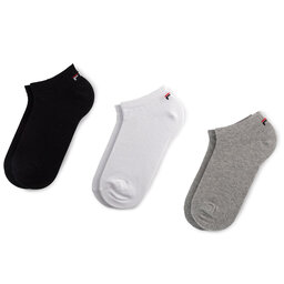 Fila 3 pares de calcetines cortos unisex Fila Calza Invisibile F9100 Classic 700