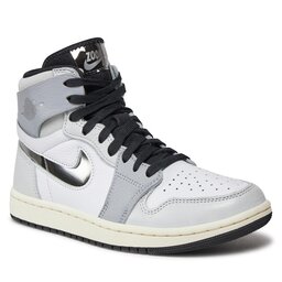 Nike Обувки Nike Air Jordan 1 Zoom FJ4652 100 White/Metallic Silver/Black