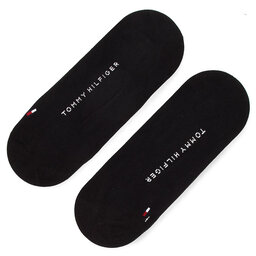

Набір 2 пар чоловічих підслідників Tommy Hilfiger 343025001 Black 200, Чорний