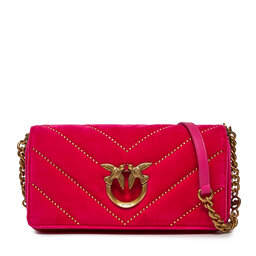 Pinko Handtasche Pinko Love Click Baguette Mini AI 23-24 PLTT 100068 A17G Fuchsia Q83Q