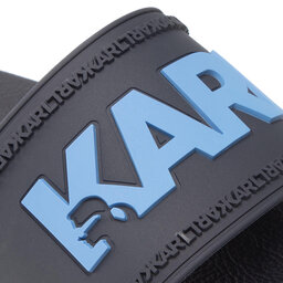 

Шльопанці KARL LAGERFELD KL70004 Navy Rubber W/Blue, Cиній