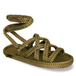 Bohonomad Sandały Bohonomad Rome ROM.0011.WRS Khaki