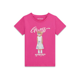 Guess Guess Футболка J6GI04 K6YW4 Рожевий Regular Fit
