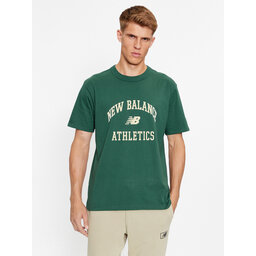 New Balance New Balance Camiseta Athletics Varsity Graphic T-Shirt MT33551 Verde Regular Fit