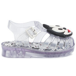 

Босоніжки Melissa Mini Melissa Possession + Gato 32675 Clear/White/Black 53617, Білий