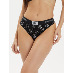 Calvin Klein Underwear Calvin Klein Underwear Στρίνγκ 000QF7221E Μαύρο
