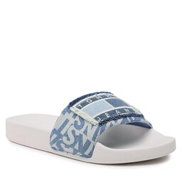 Tommy Jeans Sandaler och Slip-ons Tommy Jeans Tjw Pool Slide Denim EN0EN02224 Denim 1CD