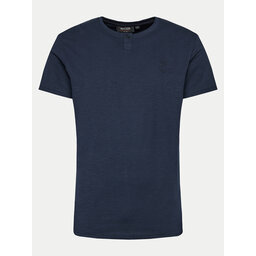 INDICODE INDICODE Marškinėliai Lunnin 41-040 Tamsiai mėlyna Regular Fit